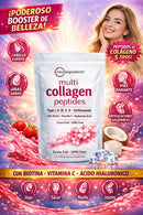 Multi Collagen Peptides 450 g MicroIngredients – Piel, Cabello, Uñas y Articulaciones