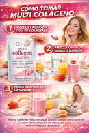 Multi Collagen Peptides 450 g MicroIngredients – Piel, Cabello, Uñas y Articulaciones
